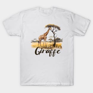 Lovely Giraffe T-Shirt